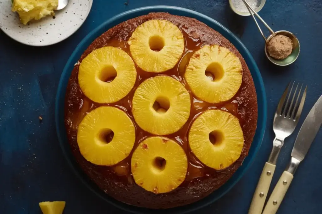 Pineapple Upside-Down Cake with Cake Mix