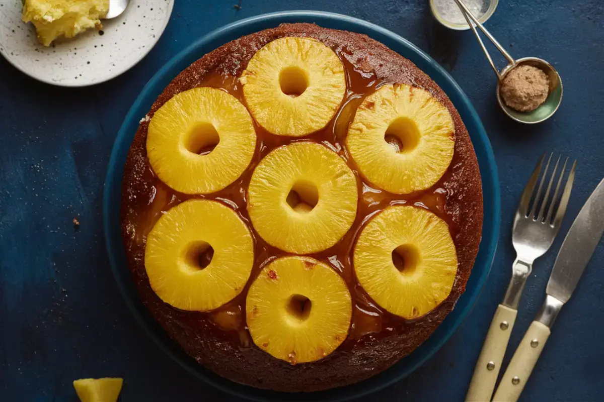 Pineapple Upside-Down Cake with Cake Mix