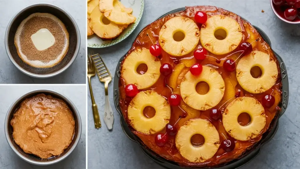 Pineapple Upside-Down Cake with Cake Mix