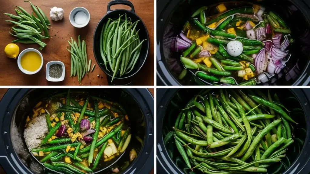 Slow Cooker Green Beans