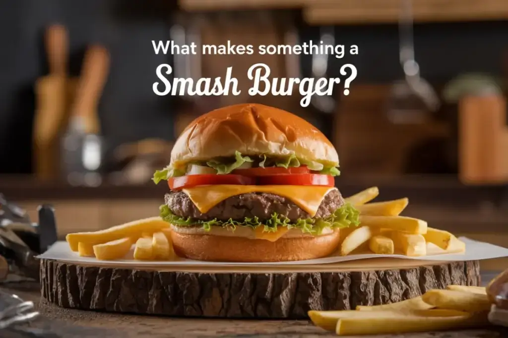 What makes something a smash burger?