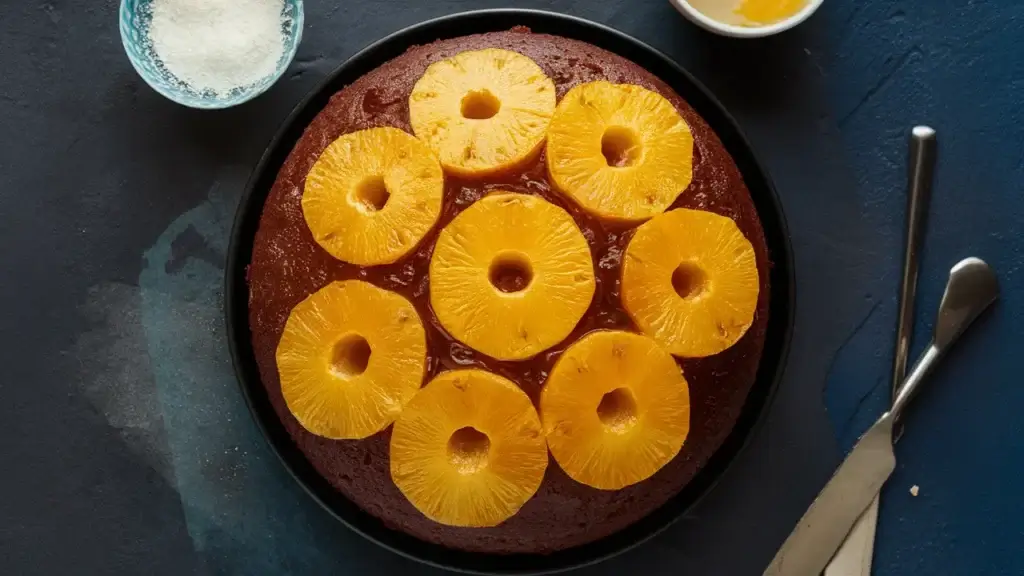 Pineapple Upside-Down Cake with Cake Mix