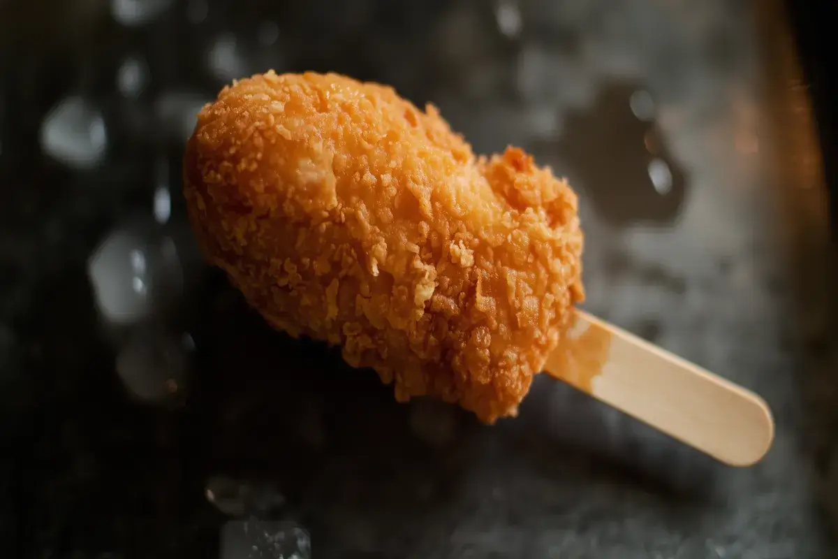 fried chicken ice cream